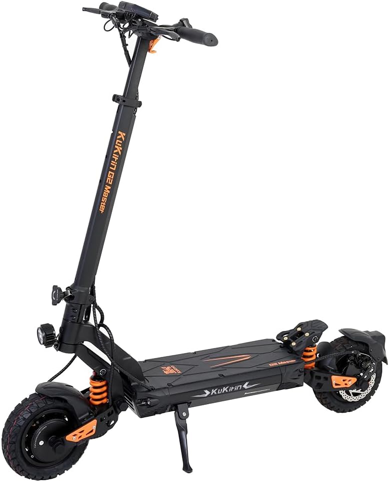 Trottinette Électrique KUKIRIN G2 Master, Moteur 2 * 1000W Batterie 52V 20.8Ah 70km,Trottinette électrique Adulte, Pneus 10 Pouces, Trotinette Electrique Adulte Tout Terrain
